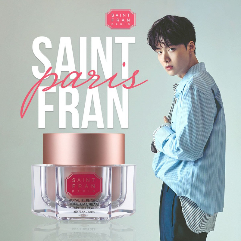 Kem Dưỡng Da Nâng Tone Saint Fran Paris Royal Blending Tone Up Cream 50ml