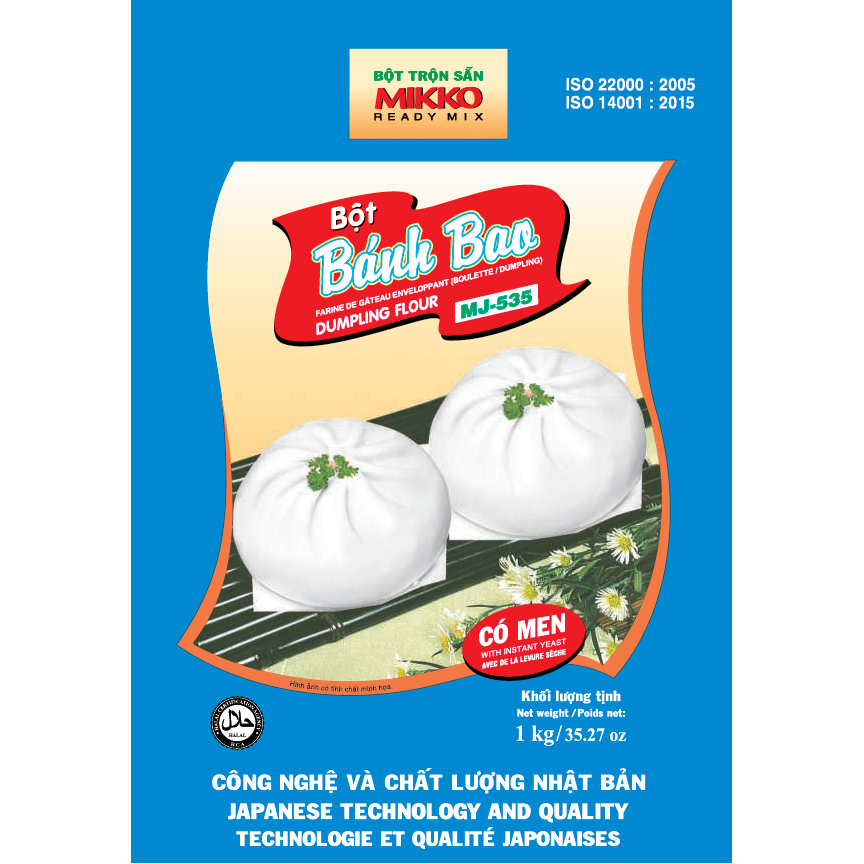 Bịch bột bánh bao 1kg