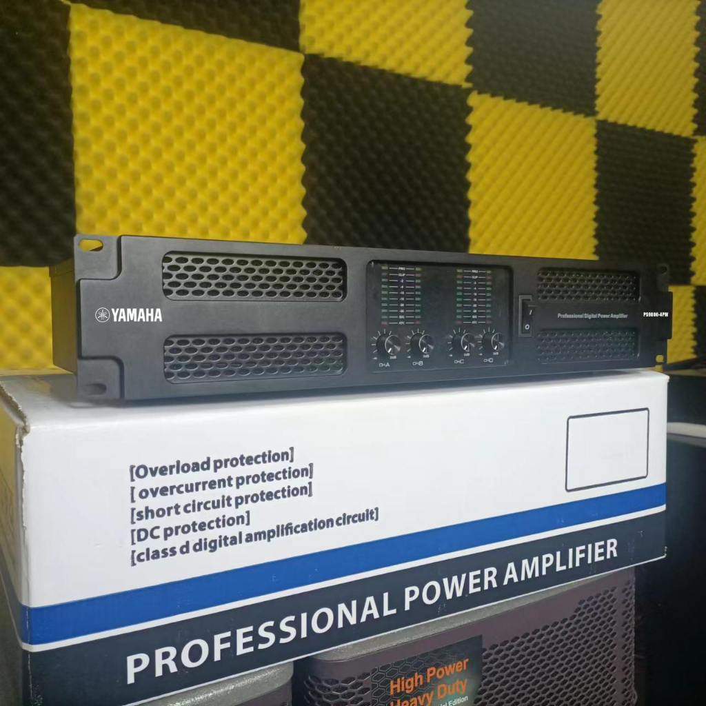 Cục đẩy Yamaha công xuất lớn P9800-4PW 1500w P9800S 4 kênh va 2 kênh