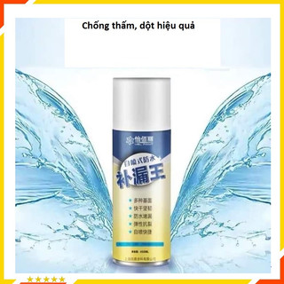 Xịt chống thấm, xịt chống dột, xịt chống thấm tường, bể bơi, mái nhà - Chai xịt chống thấm Nhật Bản 450ml