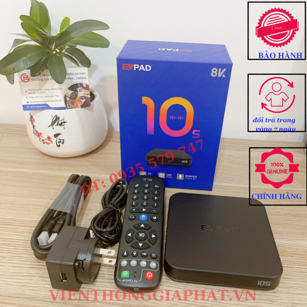 Evpad 5S, Evpad 6S, Evpad 10s Ram 2G/32G Chuyên Xem Phim, Truyền Hình Quốc Tế Chính Hãng Bão Hành 24 Tháng.