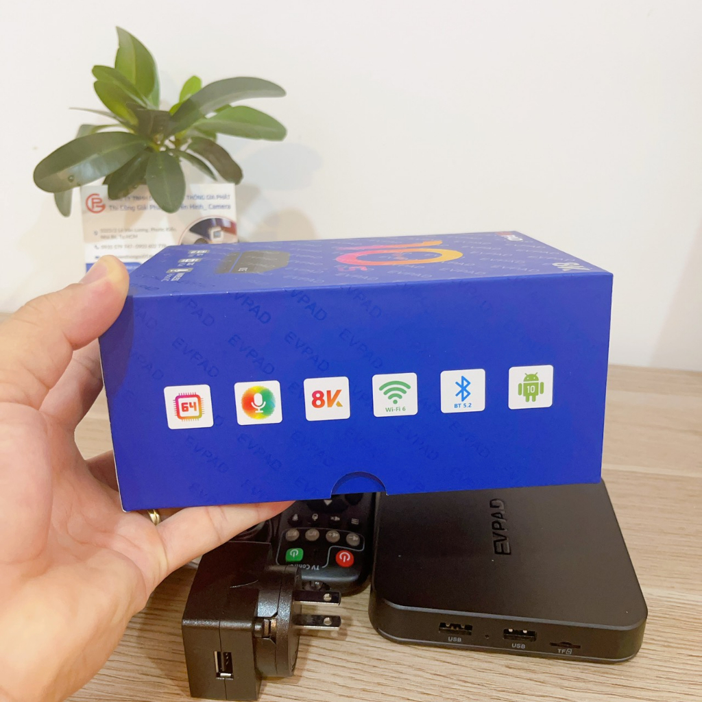 Evpad 5S, Evpad 6S, Evpad 10s Ram 2G/32G Chuyên Xem Phim, Truyền Hình Quốc Tế Chính Hãng Bão Hành 24 Tháng.