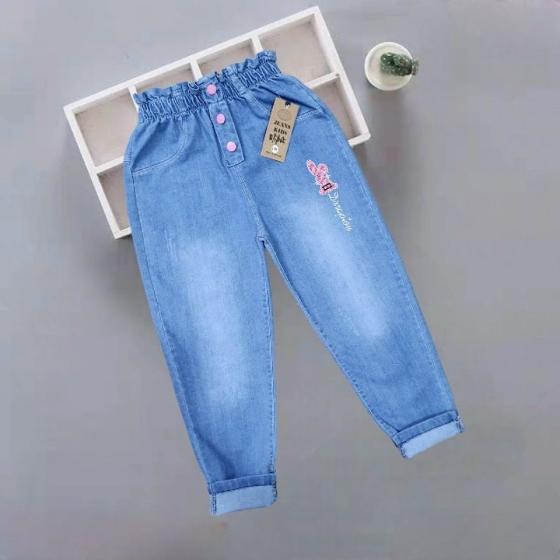 Quần jeans bé gái sz 18-55kg , quần bò dài bé gái chất jeans mềm co giãn