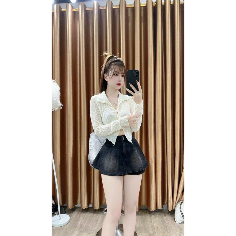 Gaeul store- áo thun cách điệu vạt chéo hàng Quảng Châu