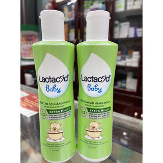 Sữa tắm gội Latacyd Milky chống rôm sảy 250ml/500ml cho bé sơ sinh