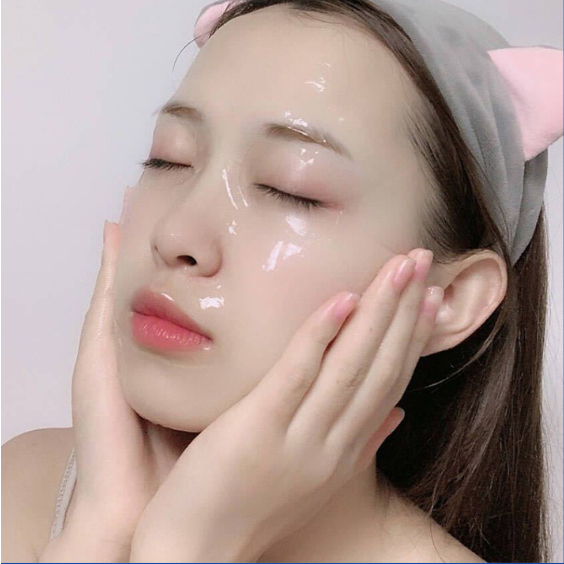 Mặt Nạ Collagen Rong Biển Trong Suốt Khóa Nước Dưỡng Ẩm Làm mờ nếp nhăn trẻ hóa làn da , mặt nạ giấy  M14
