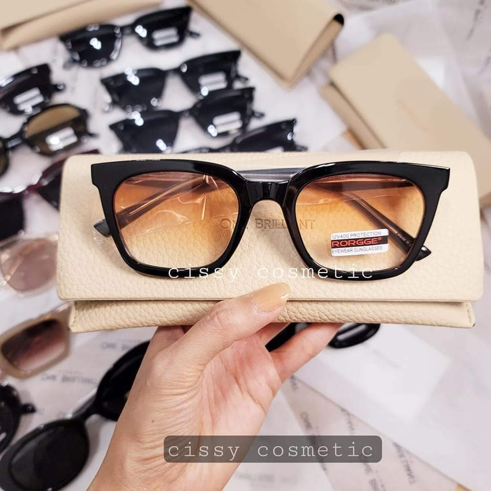 Kính nội địa Hàn 2ditor tròng cam chống UV400