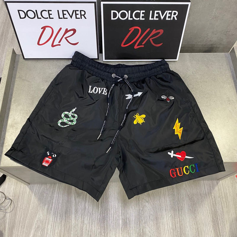 Quần Gió Nam Gucci Thêu Ong Rắn - Quần Gió G.C Cao Cấp Cho Nam Nữ Siêu Hot 2023