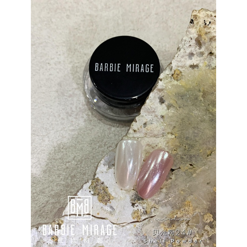 Tráng gương ngoc trai Trắng Bạc siêu đẹp trang trí nail