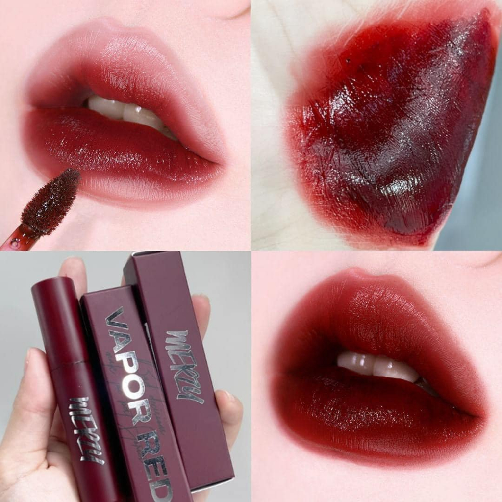 Son kem lì Merzy V6 Xanh Lá The First Velvet Tint Green Edition - Bom Beauty VN phân phối chính hãng