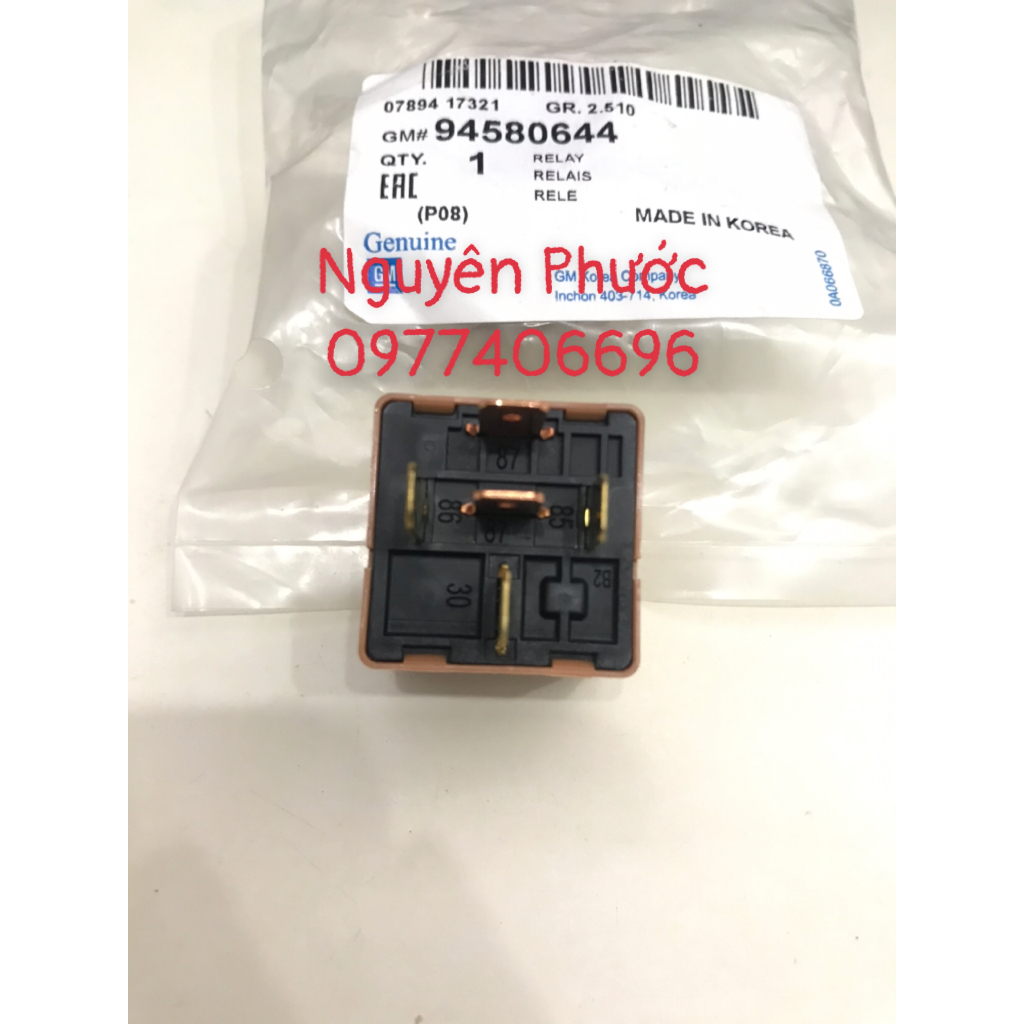 Role 5 chân  LACETTI EX/ LANOS/ NUBIRA/ CAPTIVAL/MAGNUS... Hàng xịn GM chính hãng