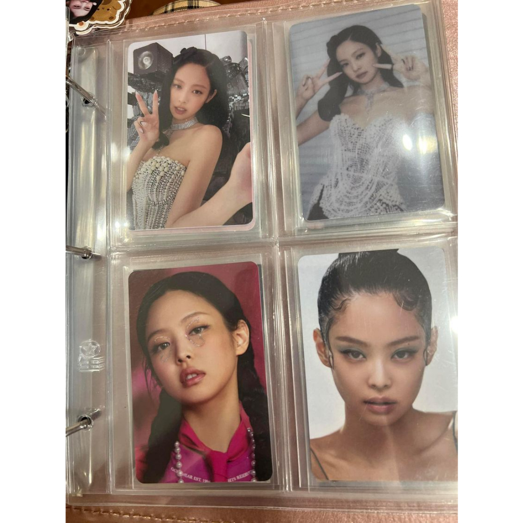 Card off Jennie born pink hồng+free gói