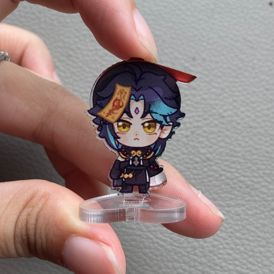 Mô hình/Standee mini cặp đôi XiaoAether AU Cương thi x Đạo sĩ đáng iu