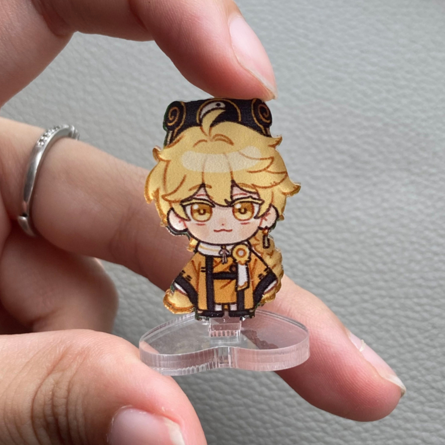 Mô hình/Standee mini cặp đôi XiaoAether AU Cương thi x Đạo sĩ đáng iu