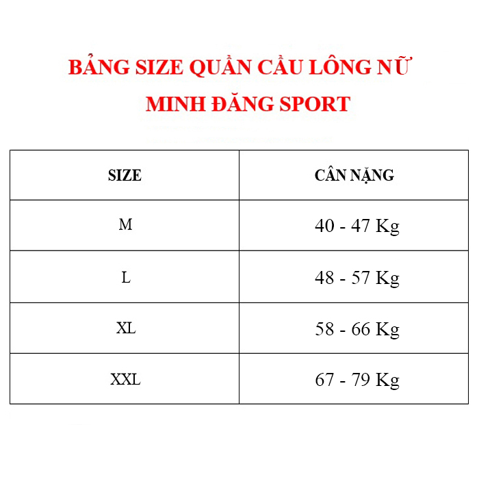 Quần cầu lông Nữ Yonex - YN01