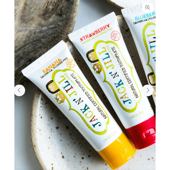 Kem Đánh Răng Hữu Cơ Jack N'Jill Cho Bé 50g