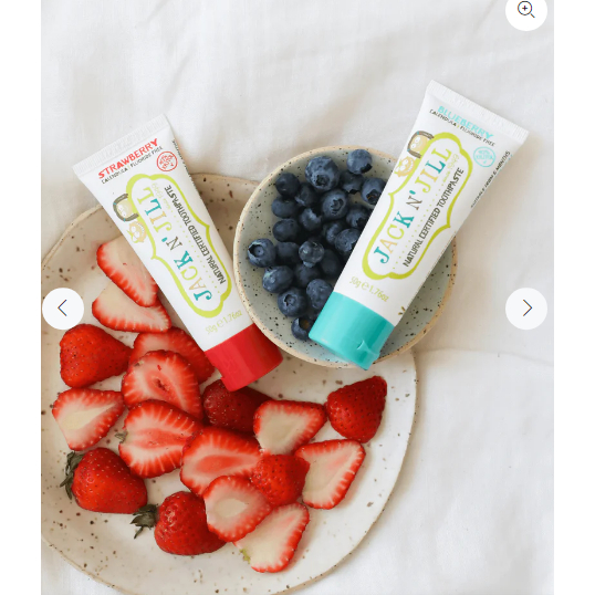 Kem Đánh Răng Hữu Cơ Jack N'Jill Cho Bé 50g