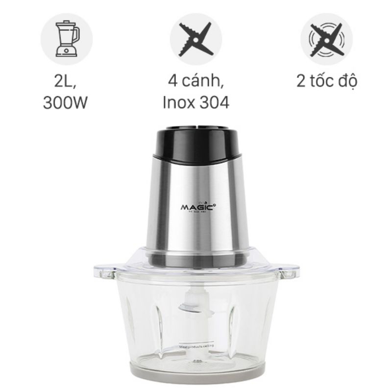 Máy xay thịt đa năng 2 cấp độ