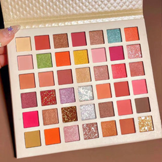 Bảng phấn mắt 42 ô ErshiQi màu lên tone cực đẹp