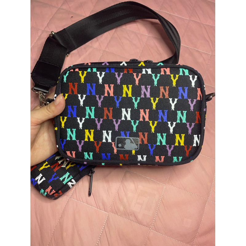 Combo  túi đeo chéo NY -in 7 màu