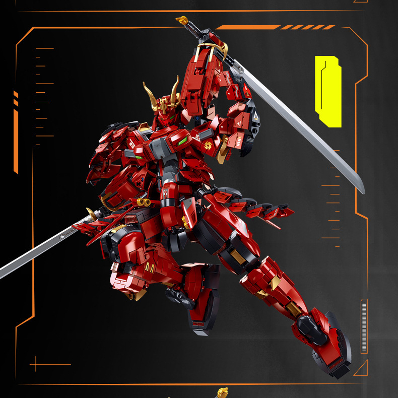 Đồ Chơi Lắp Ráp Mô Hình Robot Người Máy Kai Samurai Model M38-B1183 Với 923+ Mảnh Ghép