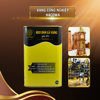 1 kg keo dán lá vàng hacowa gốc pu