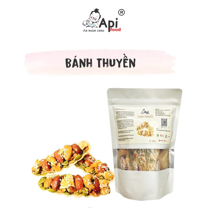 Bánh Thuyền Mix Hạt Dinh Dưỡng  - Dành Cho Mọi Lứa Tuổi