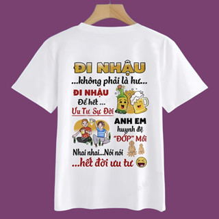 Áo thun độc lạ hài hước nam nữ thiết kế độc đáo cá tính, chất thun co dãn, thoáng mát đủ size