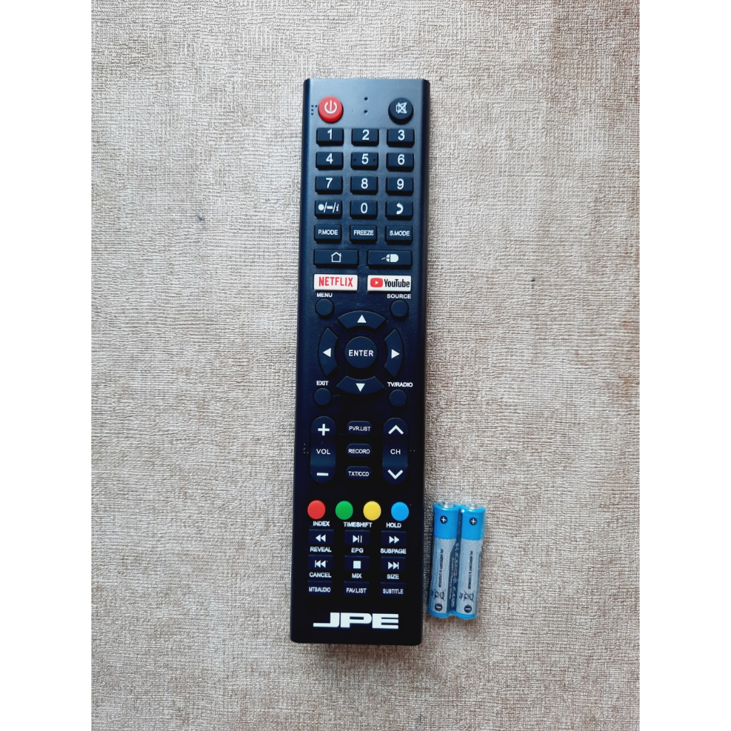 Remote Điều khiển TV JPE  LCD/LED/SmartTV  Hàng chính hãng theo TV 100% Tặng kèm Pin