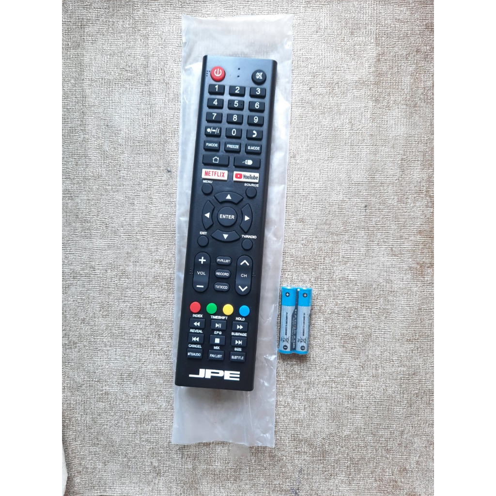 Remote Điều khiển TV JPE  LCD/LED/SmartTV  Hàng chính hãng theo TV 100% Tặng kèm Pin