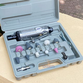 Máy mài hơi săm lốp Kouritsu kèm 10 đầu mài AT-7031MK