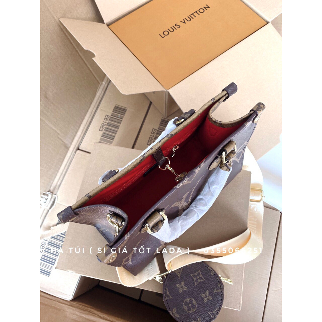 Túi xách set Eo vì onthe Sz 25 vip hàng 2 box