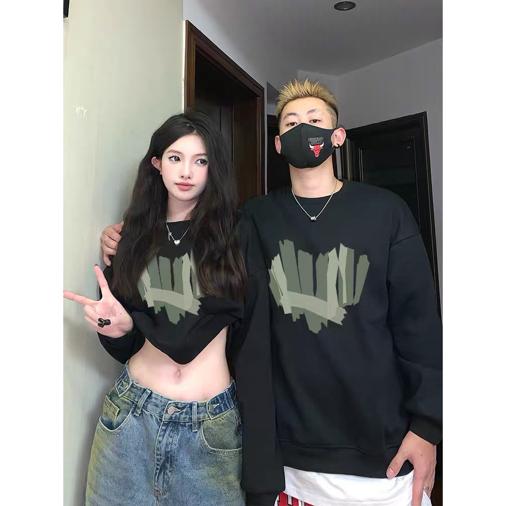 Áo sweater nam nữ mặc đôi tặng người yêu vải nỉ bông cotton deliz form rộng ulzzang hàn quốc Bunny