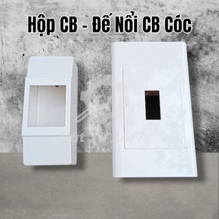 Hộp cb cóc đế nổi cầu dao tự động aptomat 2 cực sino vanlock