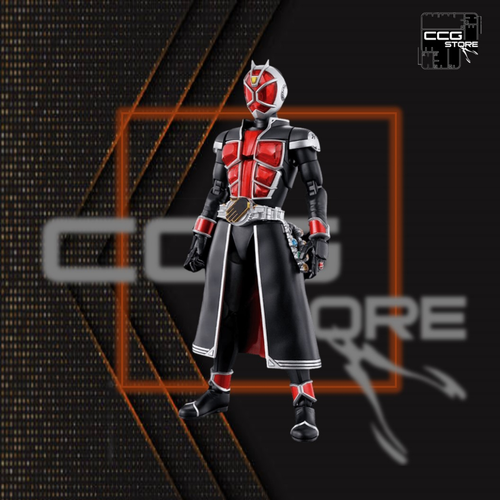 Mô hình lắp ráp Kamen Rider - BANDAI - Figure-rise Standard Kamen Rider Wizard Flame Style