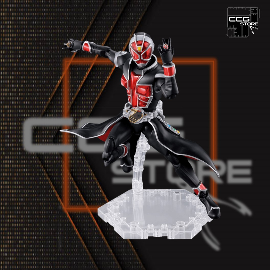 Mô hình lắp ráp Kamen Rider - BANDAI - Figure-rise Standard Kamen Rider Wizard Flame Style