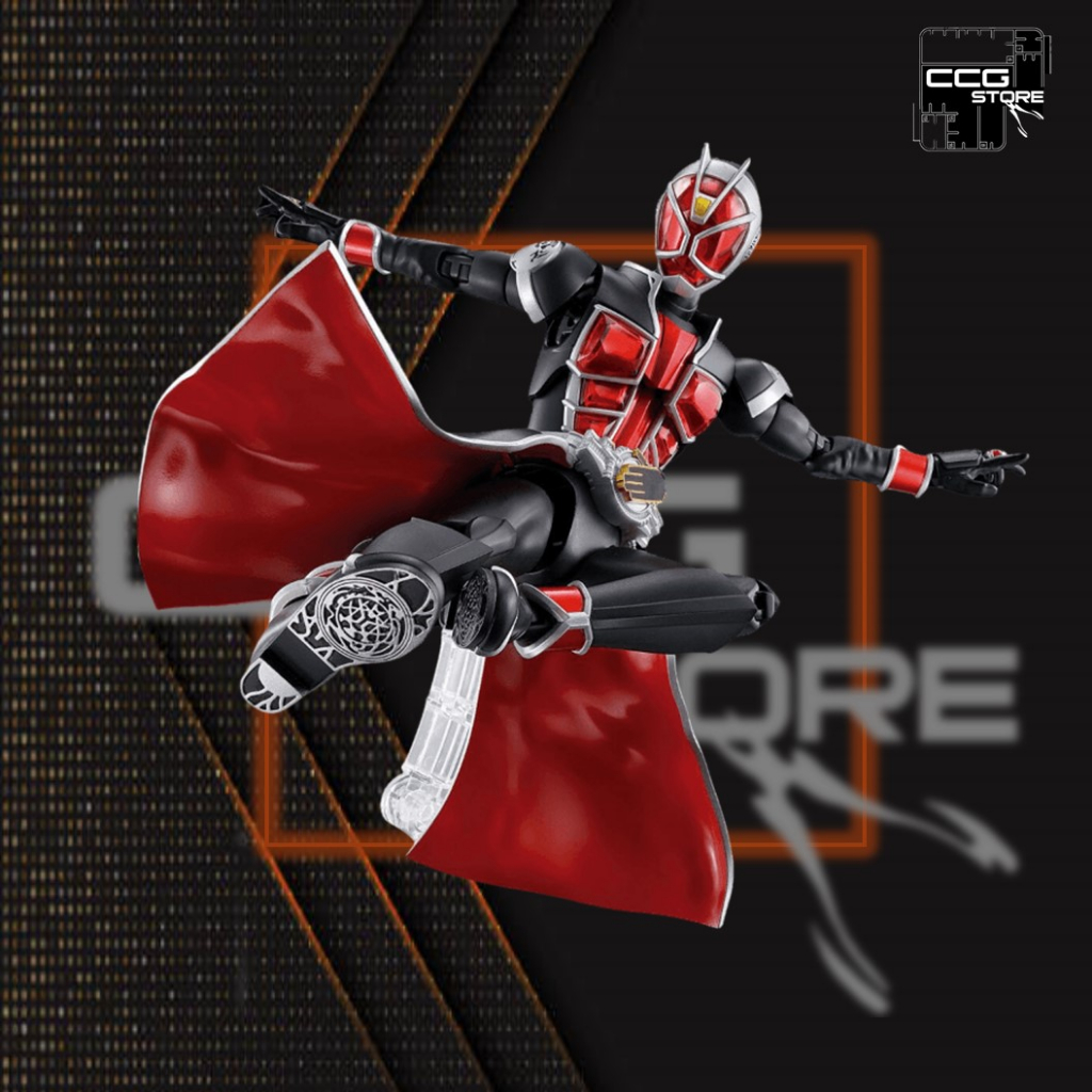 Mô hình lắp ráp Kamen Rider - BANDAI - Figure-rise Standard Kamen Rider Wizard Flame Style