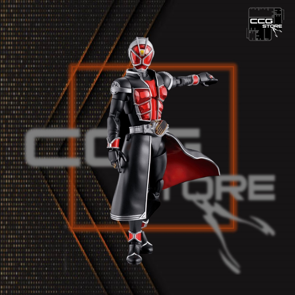 Mô hình lắp ráp Kamen Rider - BANDAI - Figure-rise Standard Kamen Rider Wizard Flame Style