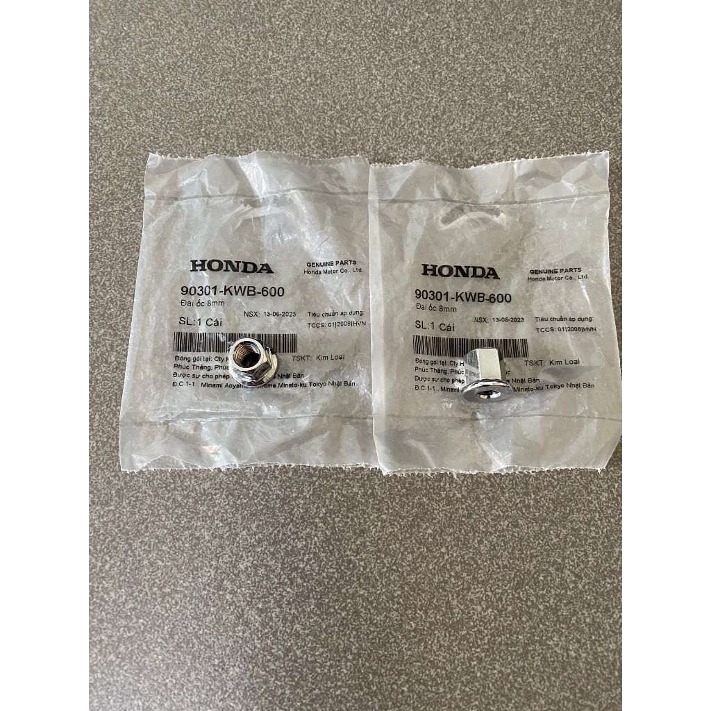 Ốc cây sắt co đầu bò bắt bô xe future mập future led chính hãng 90301KWB600 92900080280E