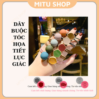 Dây cột tóc cao su co giãn phong cách Hàn Quốc dành cho nữ