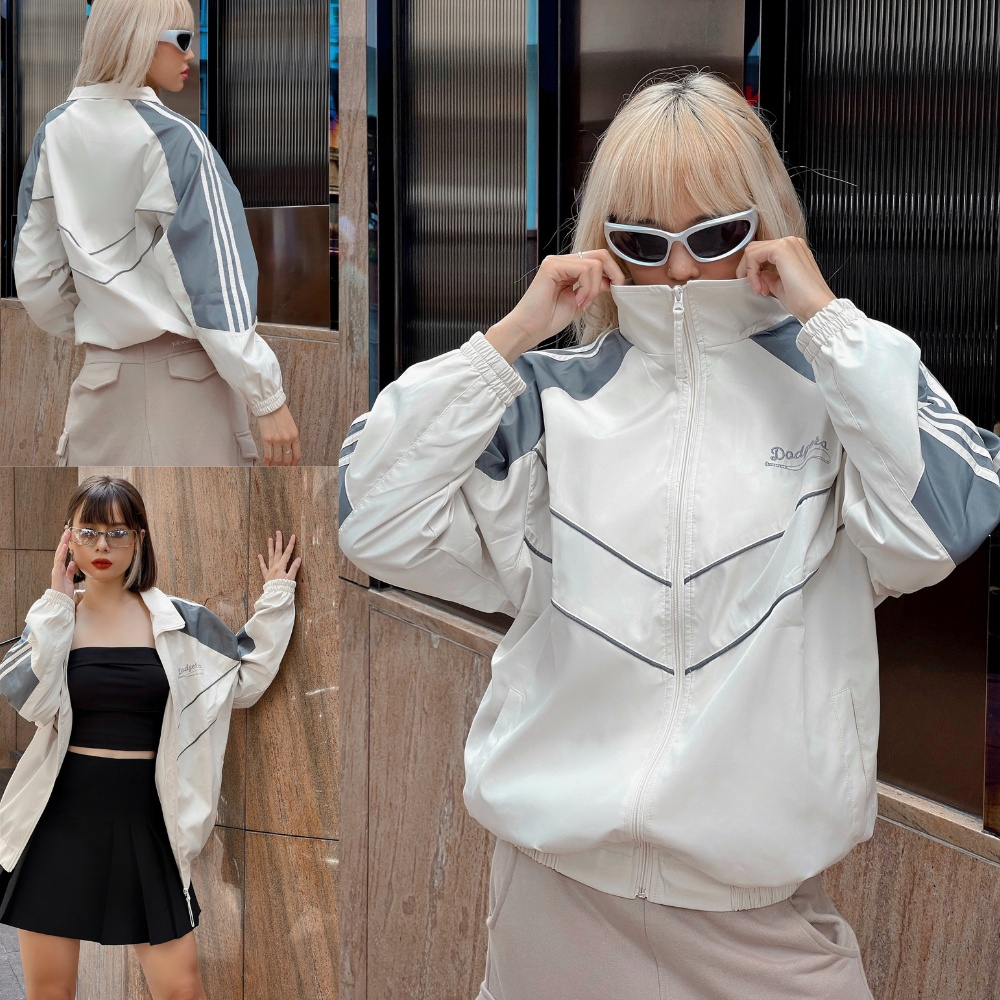 Áo khoác dù , áo gió , jacket nam nữ trẻ trung năng động XTM01