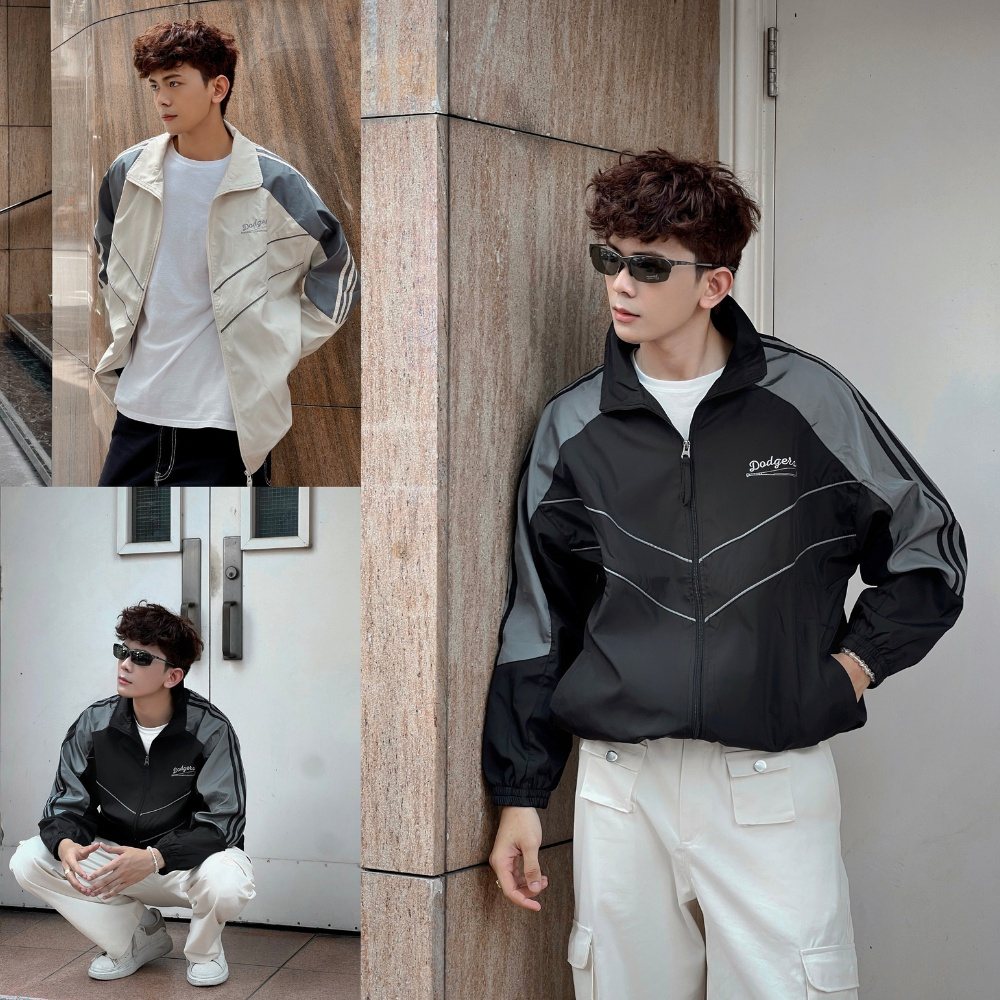 Áo khoác dù , áo gió , jacket nam nữ trẻ trung năng động XTM01