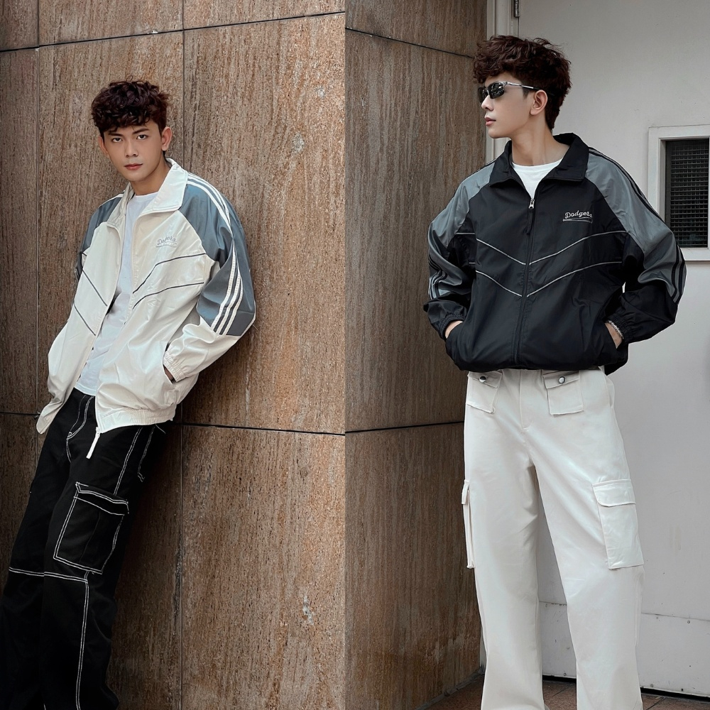 Áo khoác dù , áo gió , jacket nam nữ trẻ trung năng động XTM01