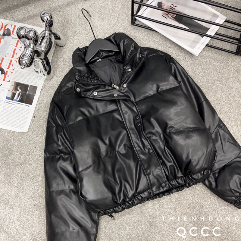 Áo khoác phao da zr tqxk