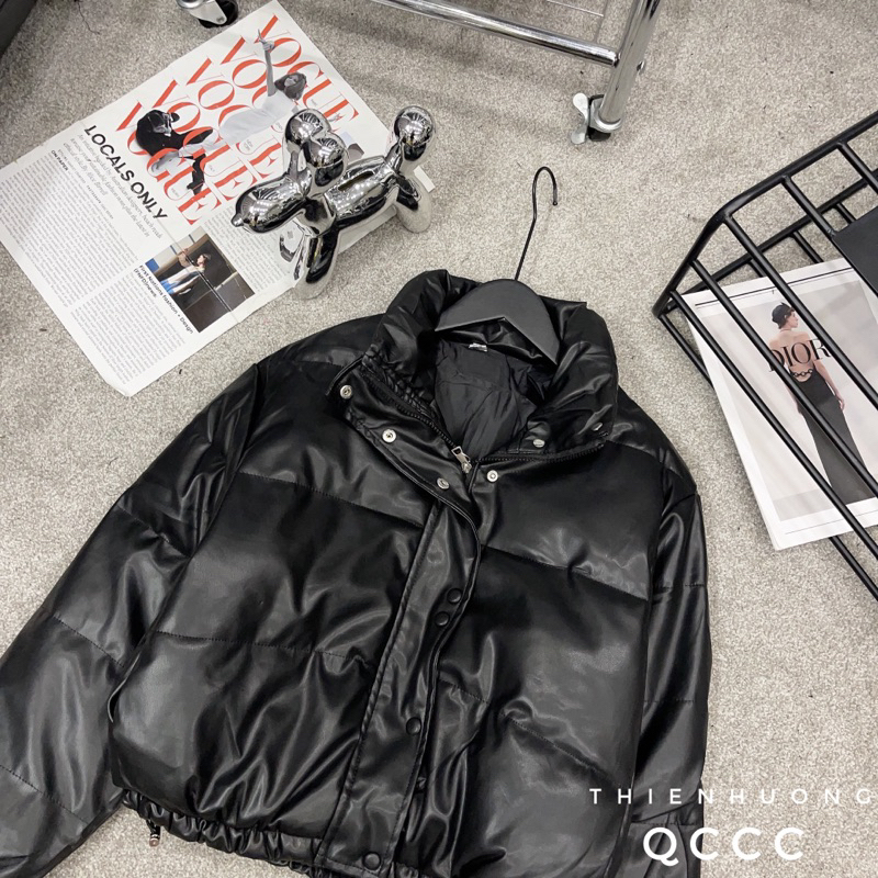 Áo khoác phao da zr tqxk