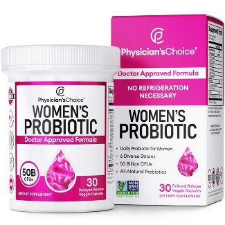 _Viên uống men vi sinh Physician's Choice 50 Billion CFUs Women's Probiotic 30 viên (Hộp)