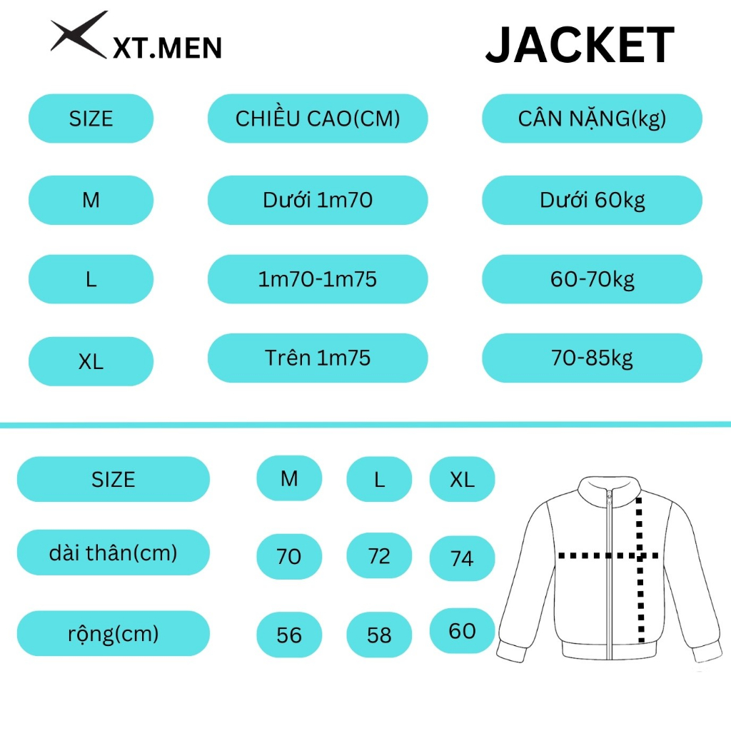 Áo khoác dù , áo gió , jacket nam nữ trẻ trung năng động XTM01