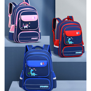 Cặp balo học sinh nam nữ đi học cấp 1, cấp 2 chất liệu vải dù chống thấm nước cao cấp với nhiều ngăn tiện dụng BLHS20