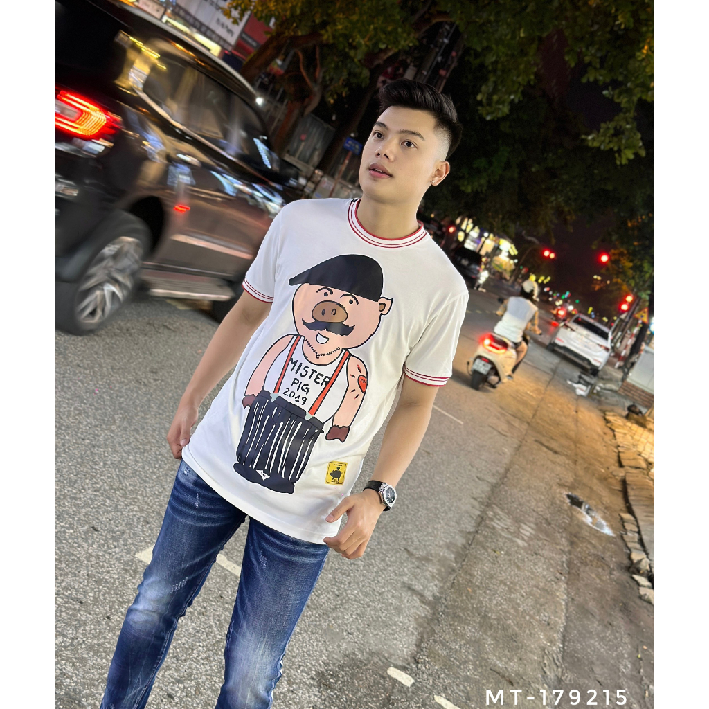 Áo thun nam nữ D.G Ping Bản In Dày Cao Cấp_Áo phông nam nữ chất vải cotton cao cấp