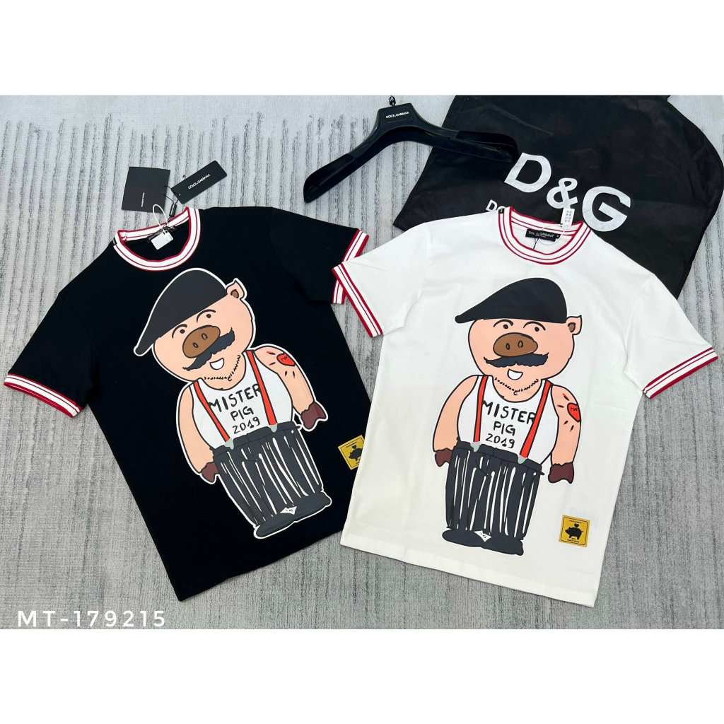 Áo thun nam nữ D.G Ping Bản In Dày Cao Cấp_Áo phông nam nữ chất vải cotton cao cấp